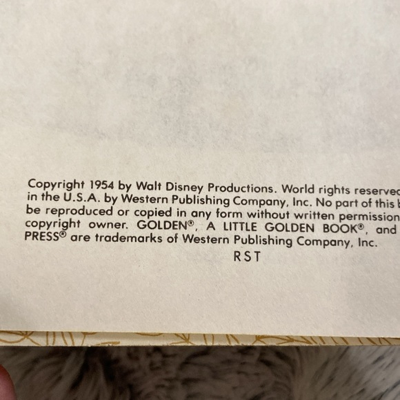 Vintage Disney Lady and the tramp Little Golden books copyright 1954 - Picture 4 of 9